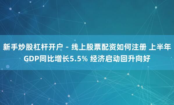 新手炒股杠杆开户 - 线上股票配资如何注册 上半年GDP同比增长5.5% 经济启动回升向好